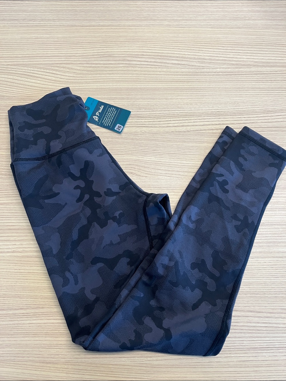 P'tula Black Camo Leggings - M